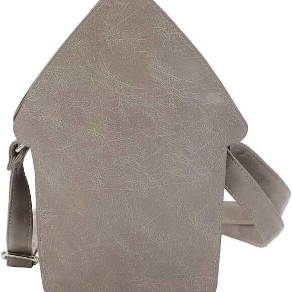 Brand New Zero Dog House Crossbody Bag 8.6in Purple Novelty - Picture 5 of 8